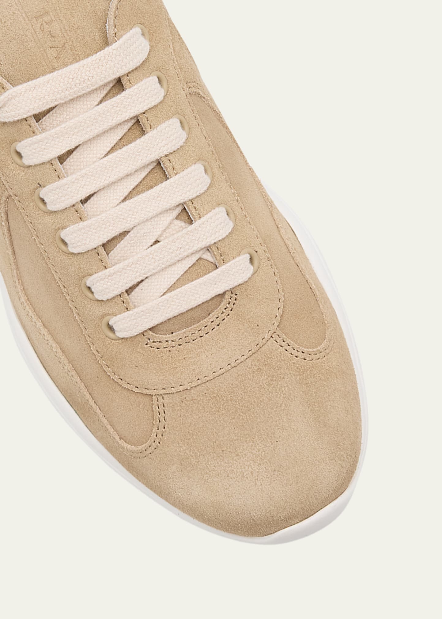 Men's Americas Cup Suede Low-Top Sneakers - 4
