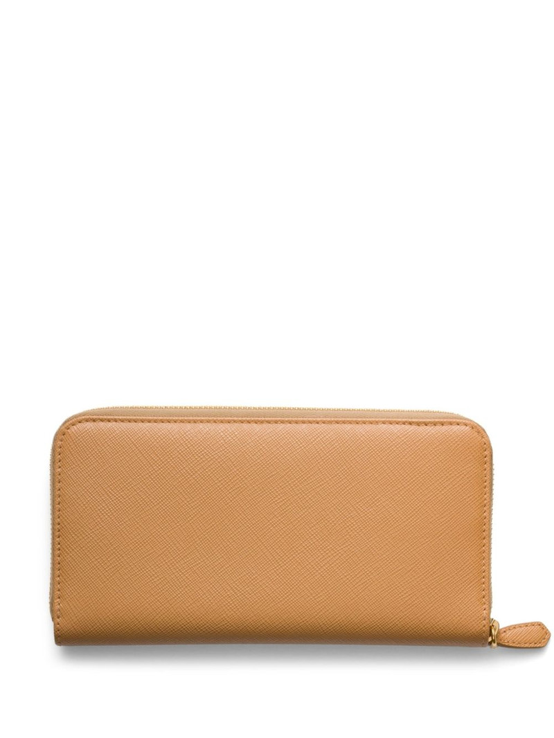 Prada large Saffiano leather wallet outlook