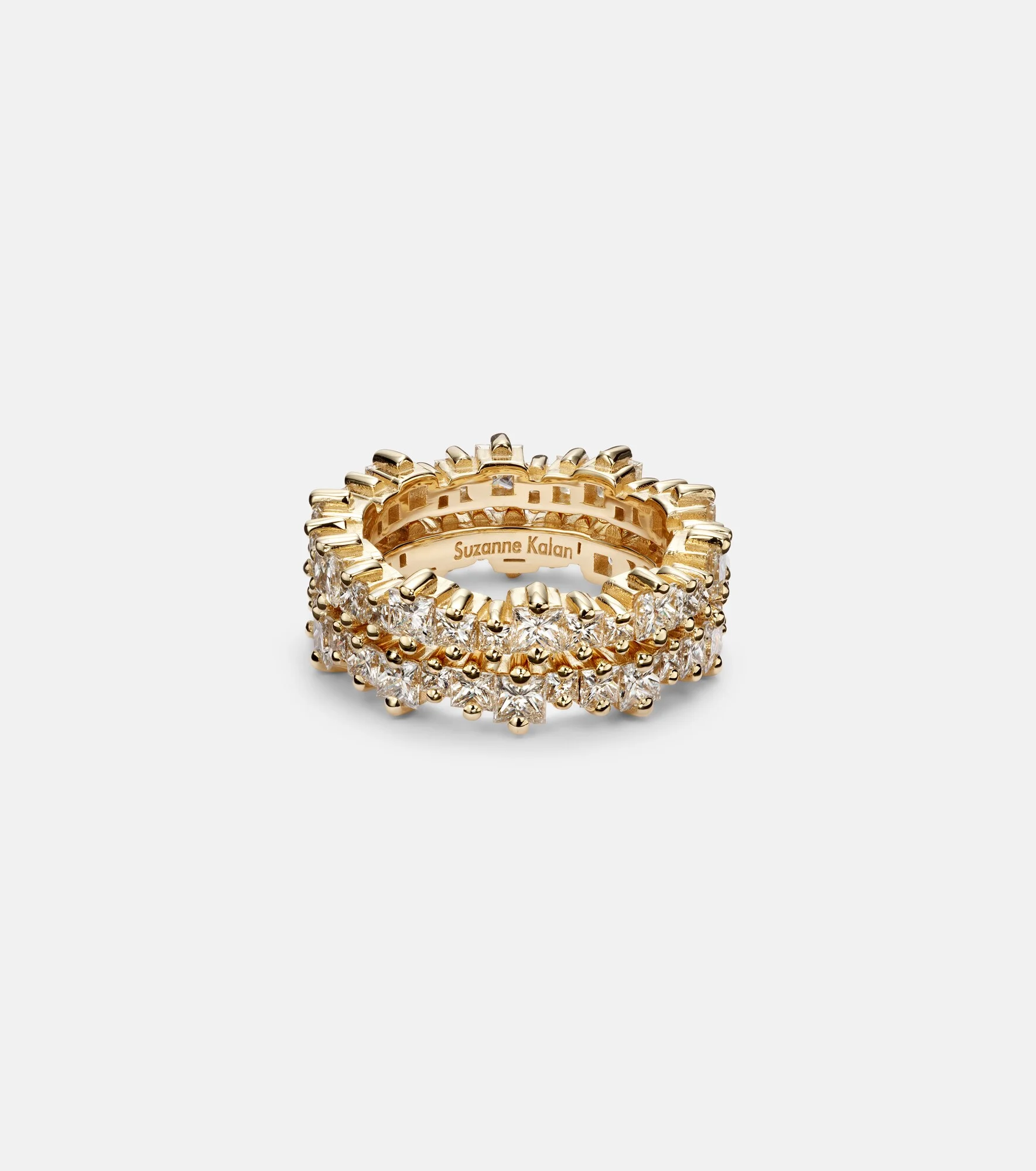 Milli 18kt gold tech ring jackets with diamonds - 1