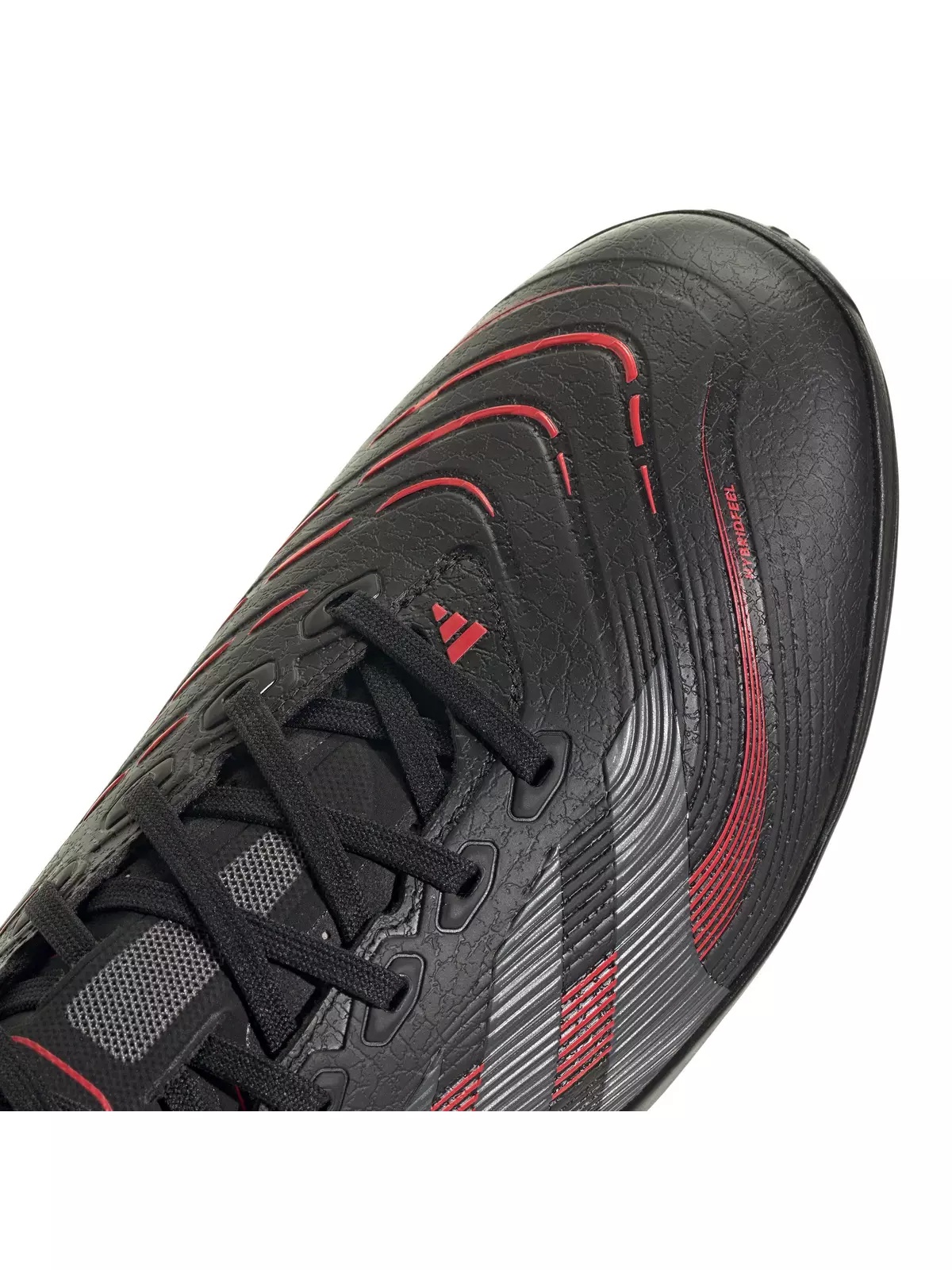 Predator League Turf "Core Black/Grey Four/Lucid Red" Unisex Soccer Shoe - 8