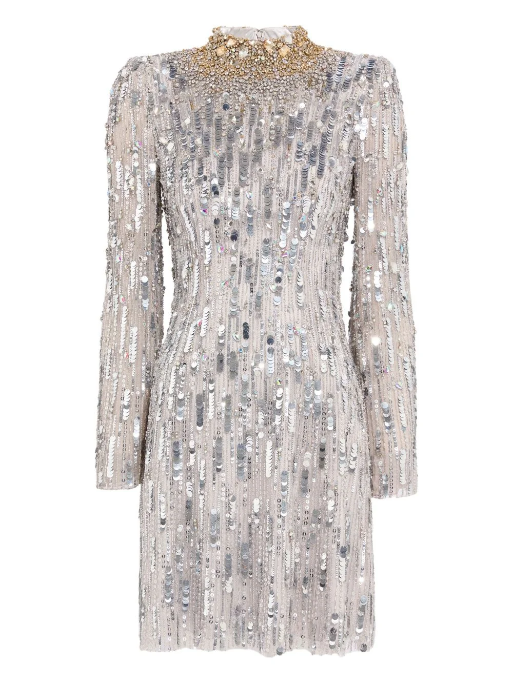 Passion sequin-embellished mini dress - 1