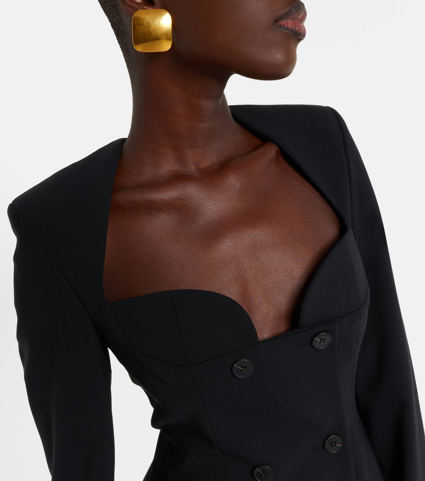 Double-breasted blazer dress - 4