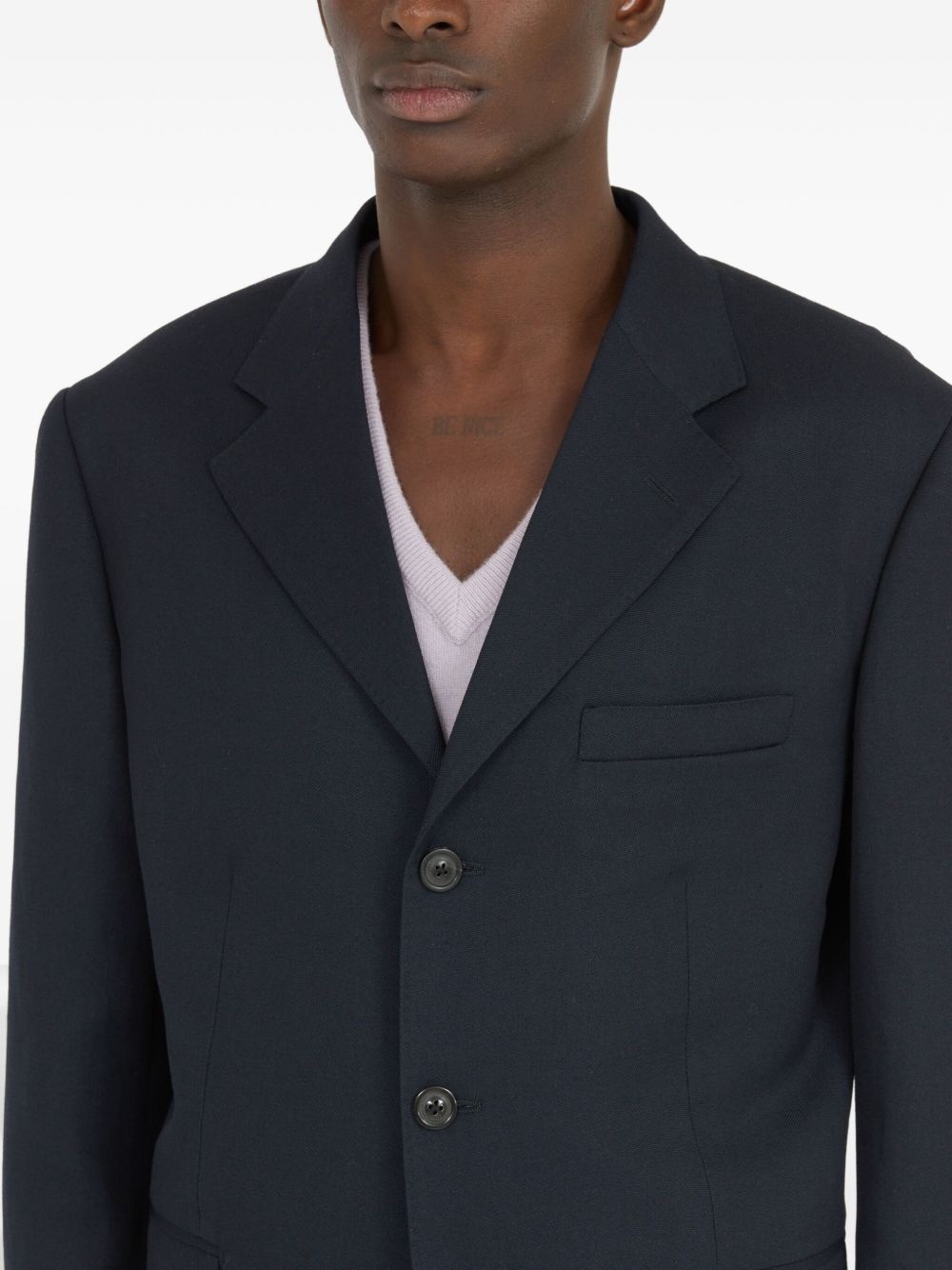 single-breasted blazer - 7