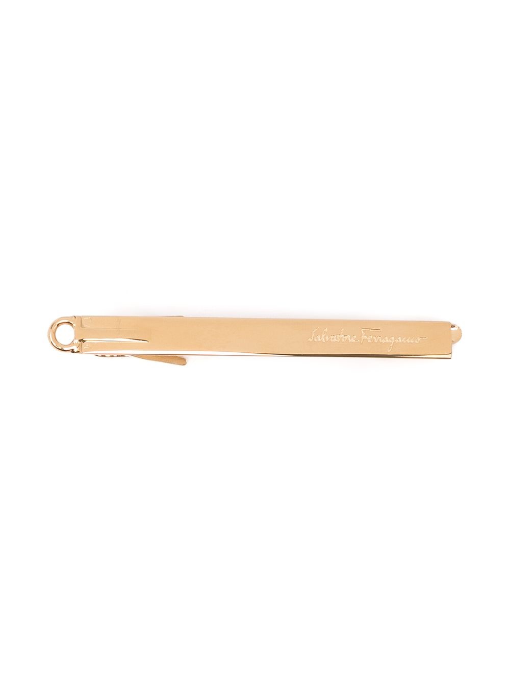 logo-engraved tie clip - 1