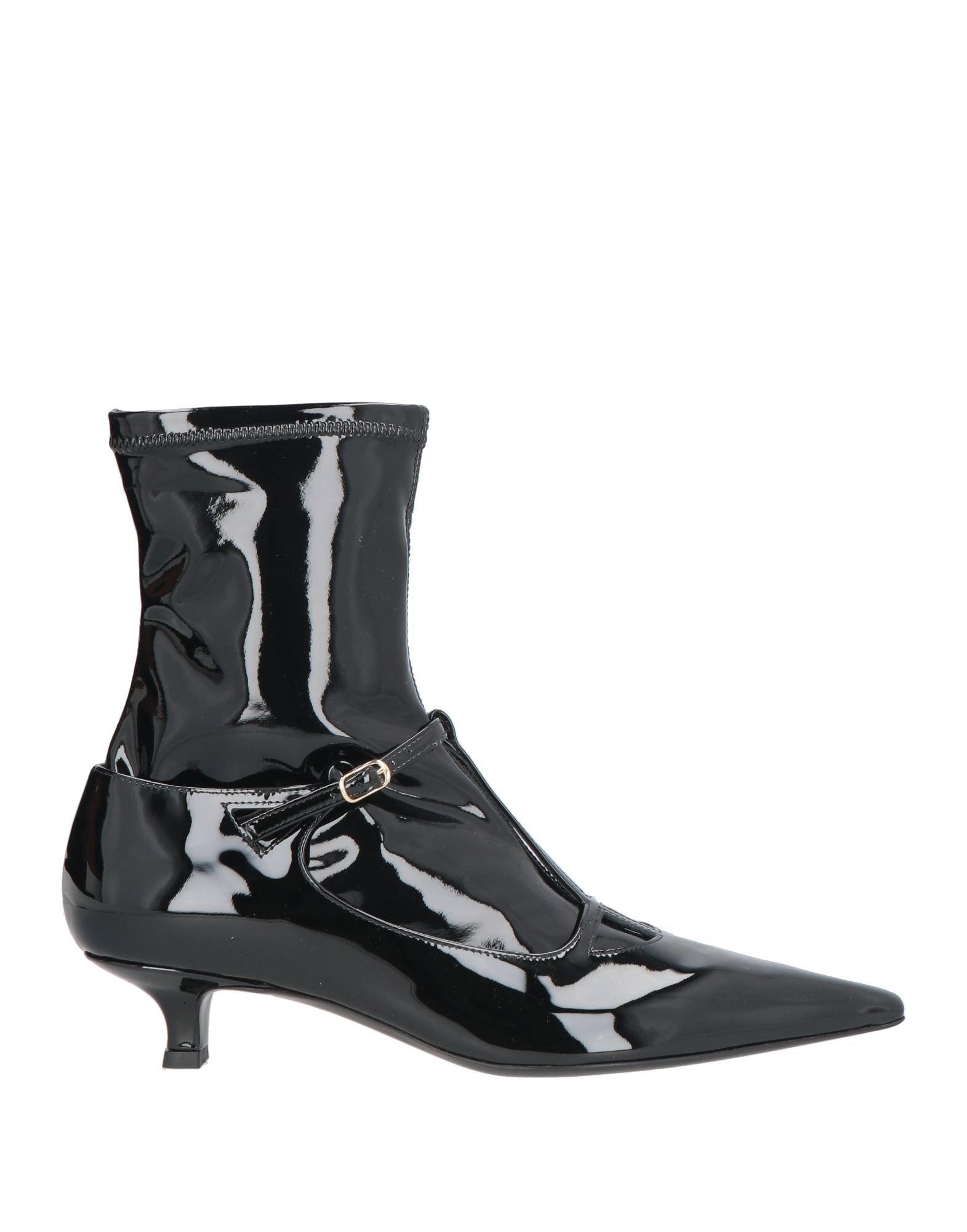 Black Women's Ankle Boot - 1