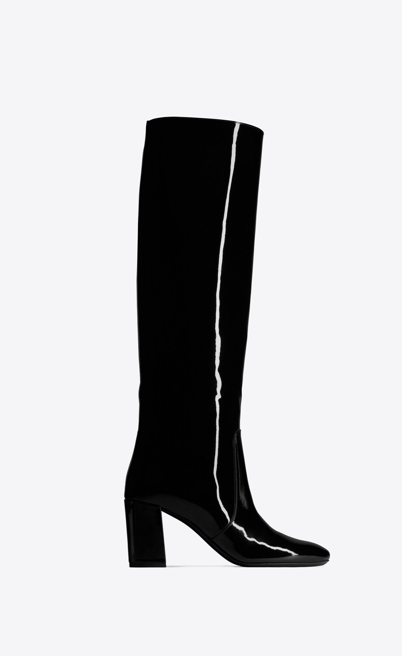 who boots in patent leather - 1