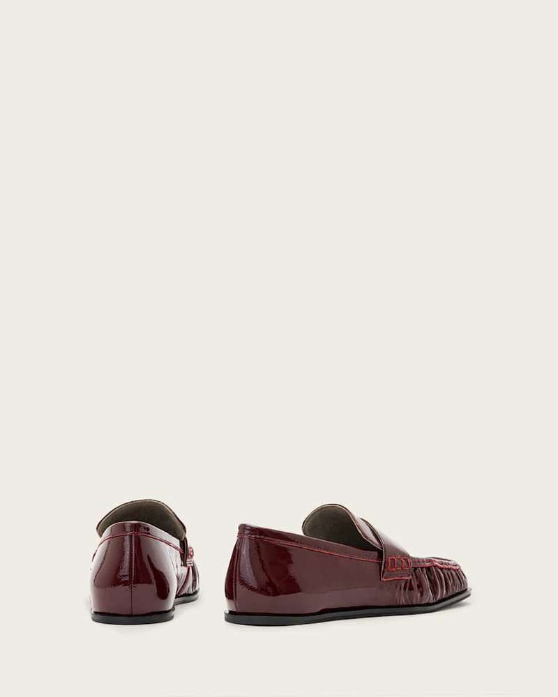 JULIE STUDDED LEATHER LOAFERS 5