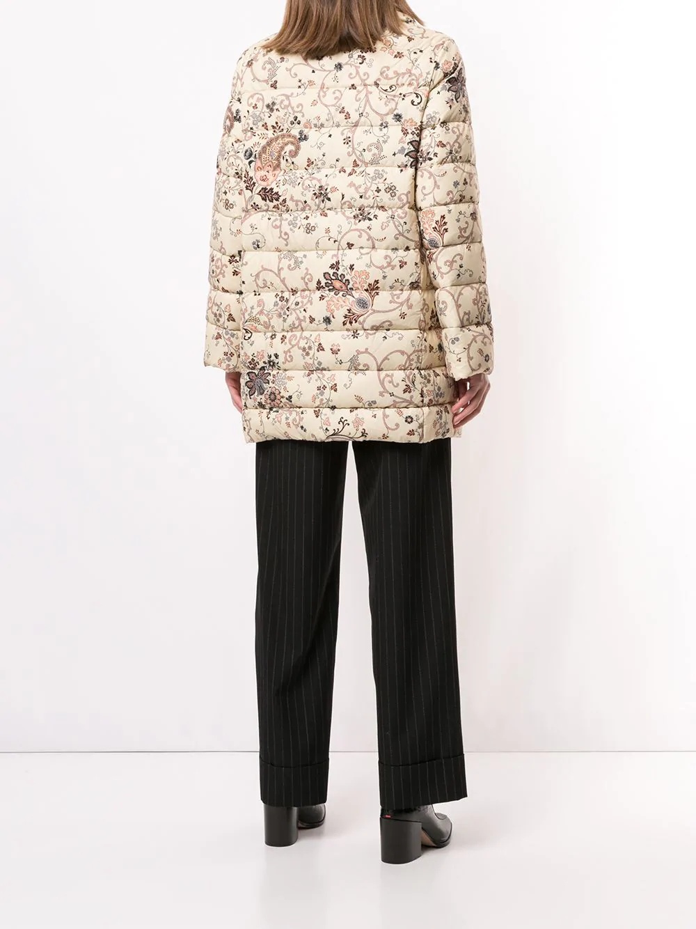 paisley-print puffer jacket - 4