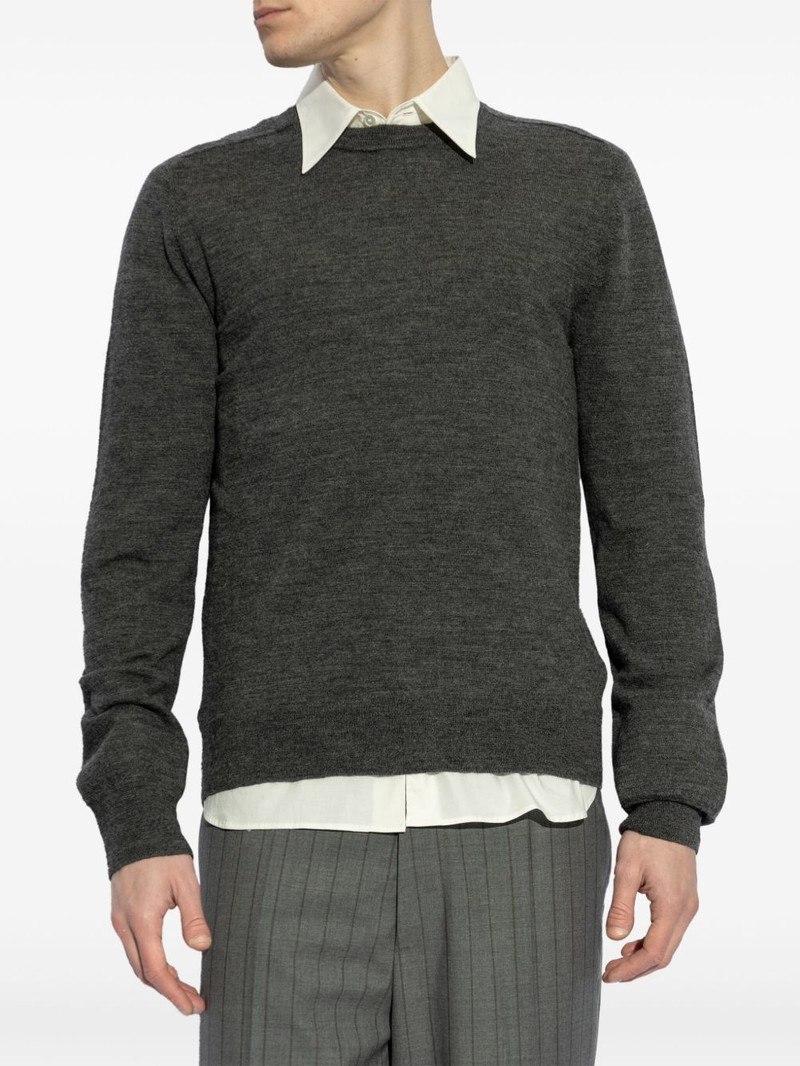 crew-neck wool jumper 1