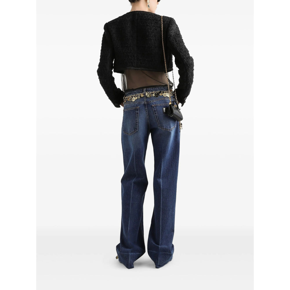 Dolce & Gabbana Blue Denim - Straight-Leg Jeans Women - 2