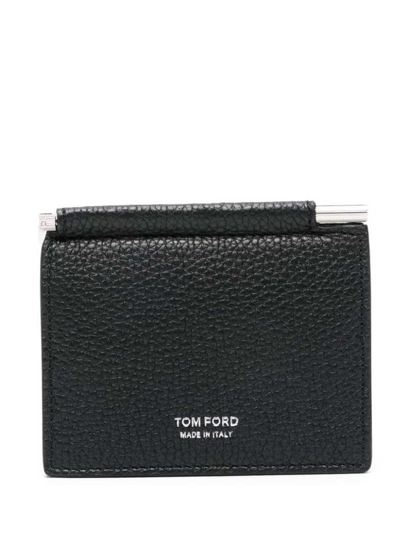 bi-fold leather wallet - 1