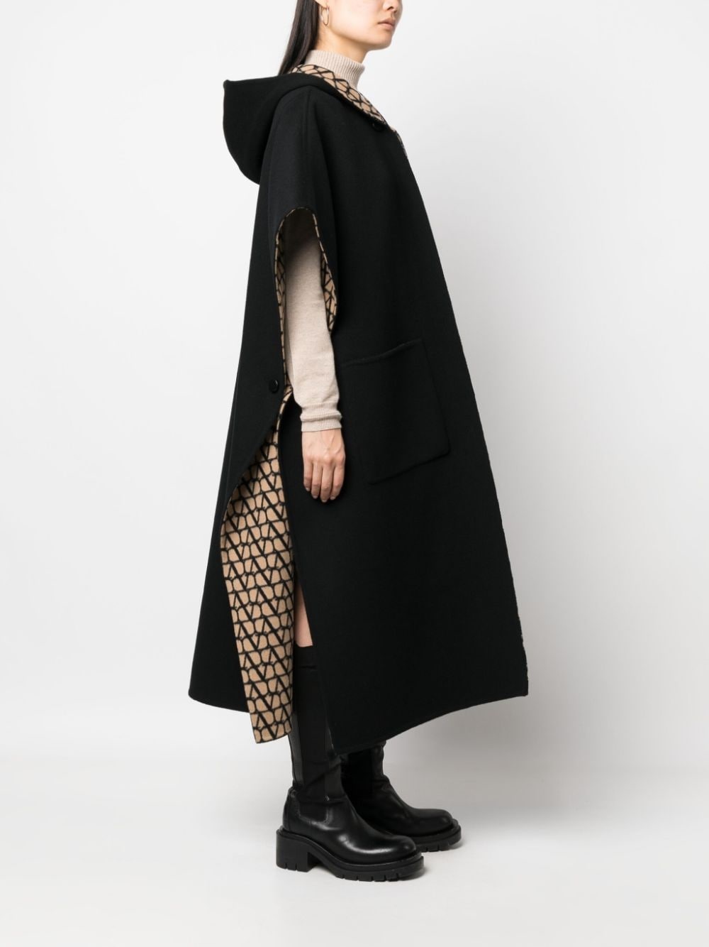 Toile Iconographe reversible coat - 3