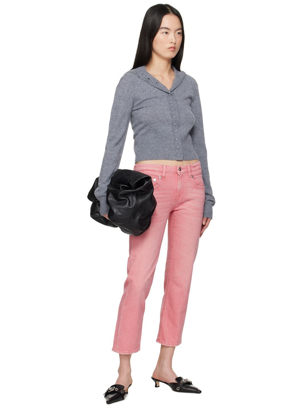 Pink Boy Straight Jeans - 4