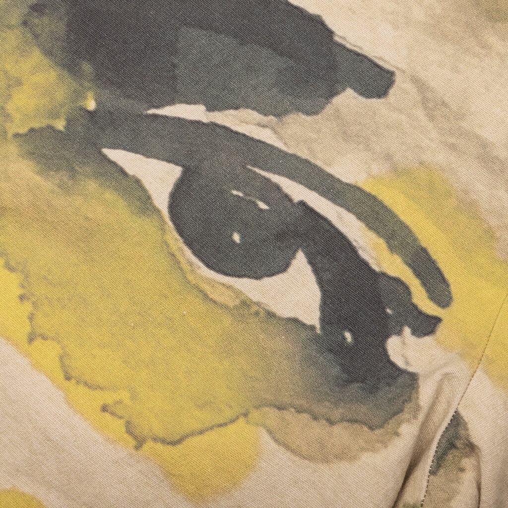 WATERCOLOR FACE CAMP SHIRT - MULTI - 3