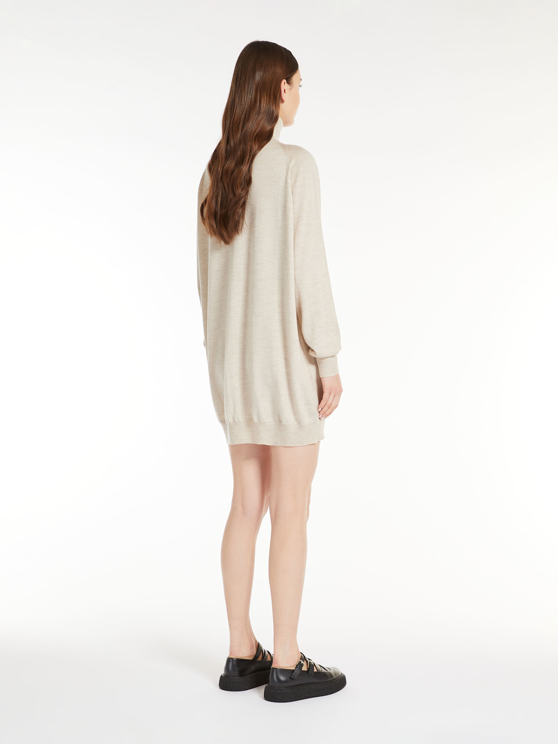 GIANO Short cashmere dress - 4