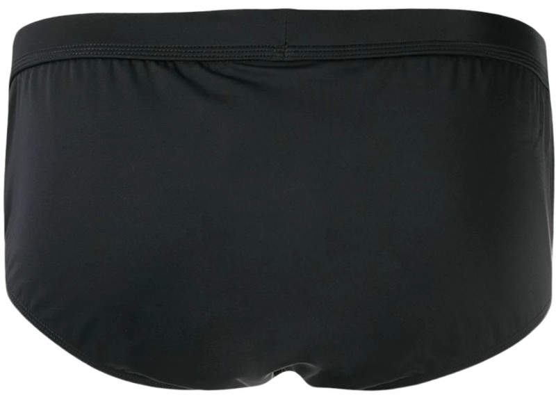 Off-White OFF-WHITE Swim Briefs Black/White outlook