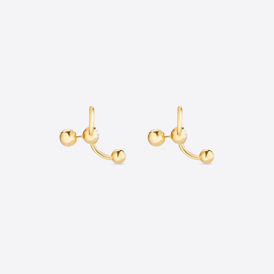 Force Ball Earrings in Gold - 2
