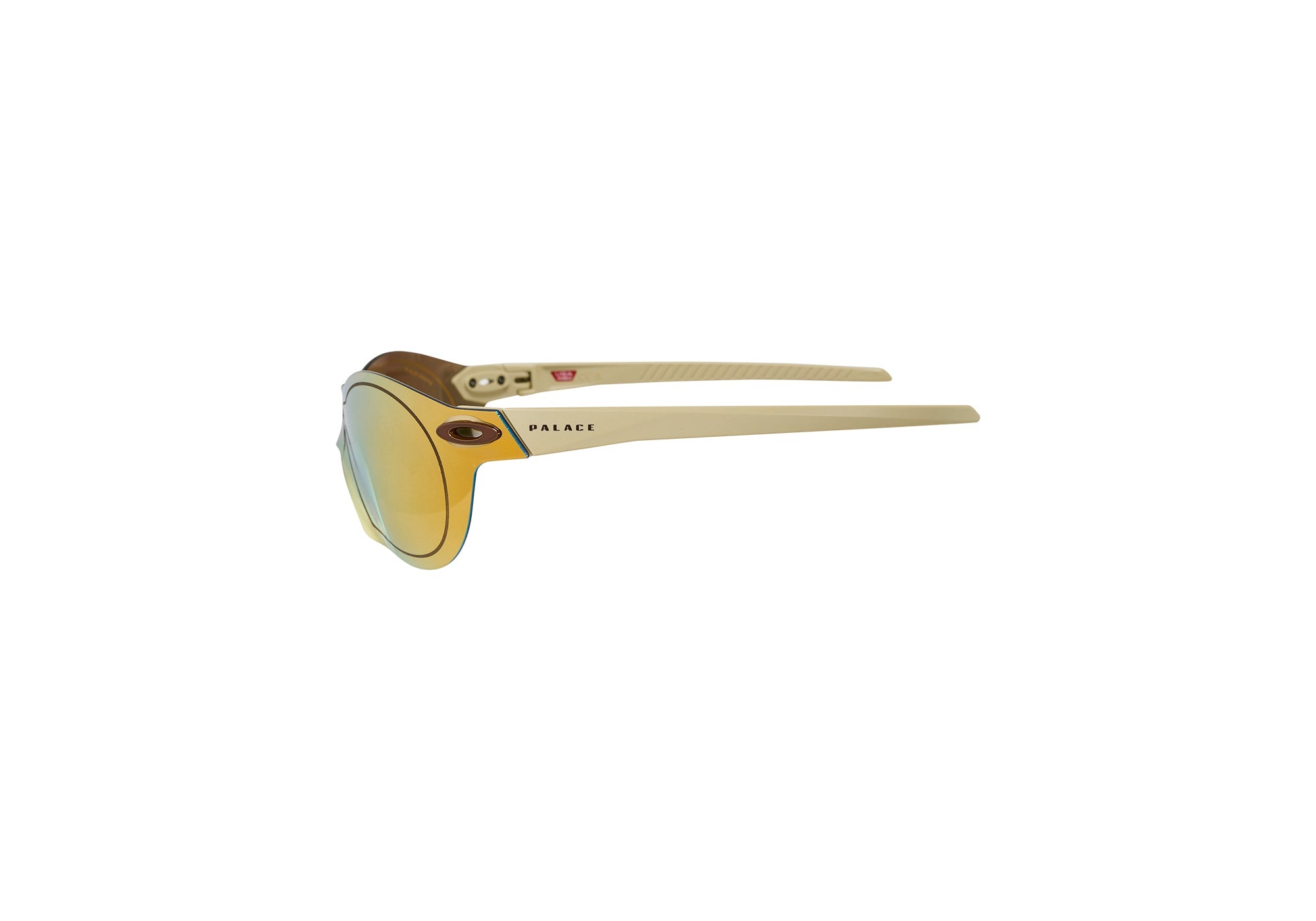 PALACE OAKLEY SUBZERO SUNGLASSES MATT SAND / PRIZM 24K - 4