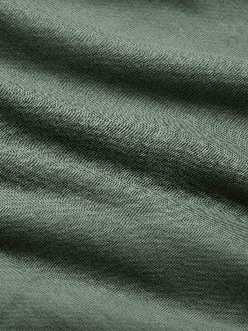 Derek Rose Men's Hoodie Quinn Cotton Modal Green outlook