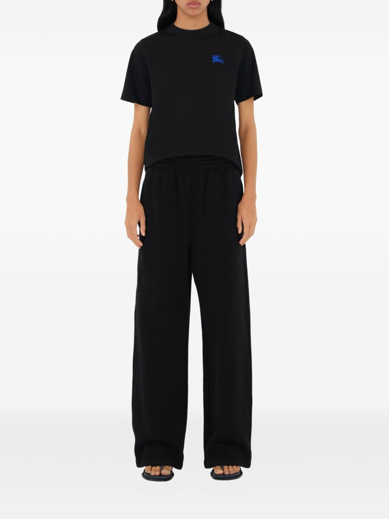 Burberry Equestrian Knight-embroidered cotton T-shirt outlook