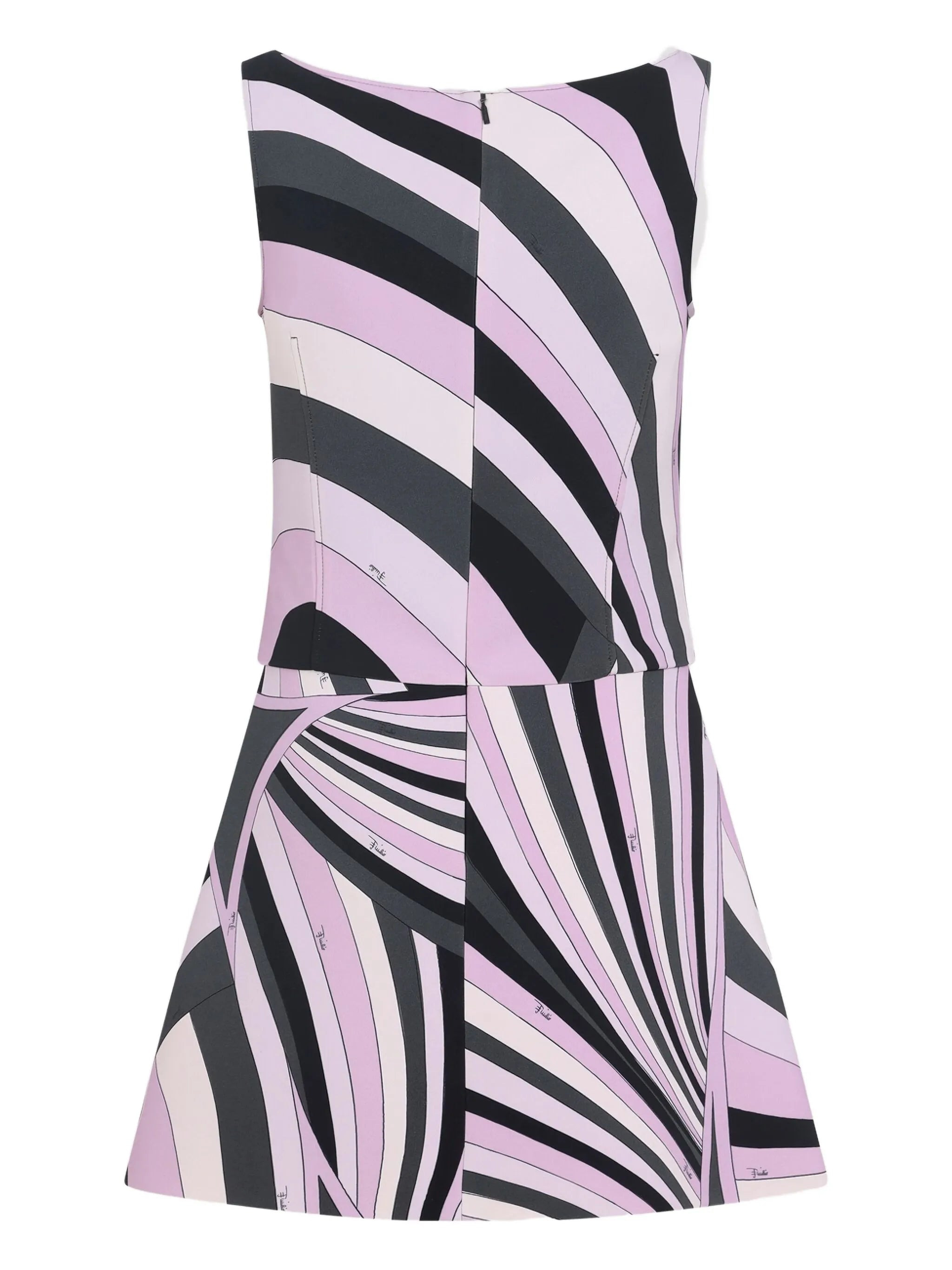 Pucci Abstract-print Sleeveless Dress - 3