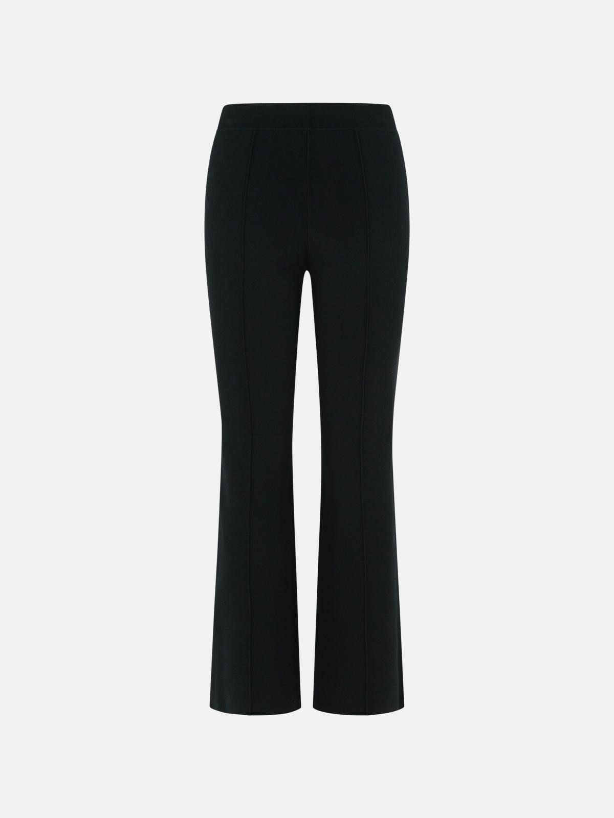 'ASHLON' BLACK RAYON BLEND PANTS - 3