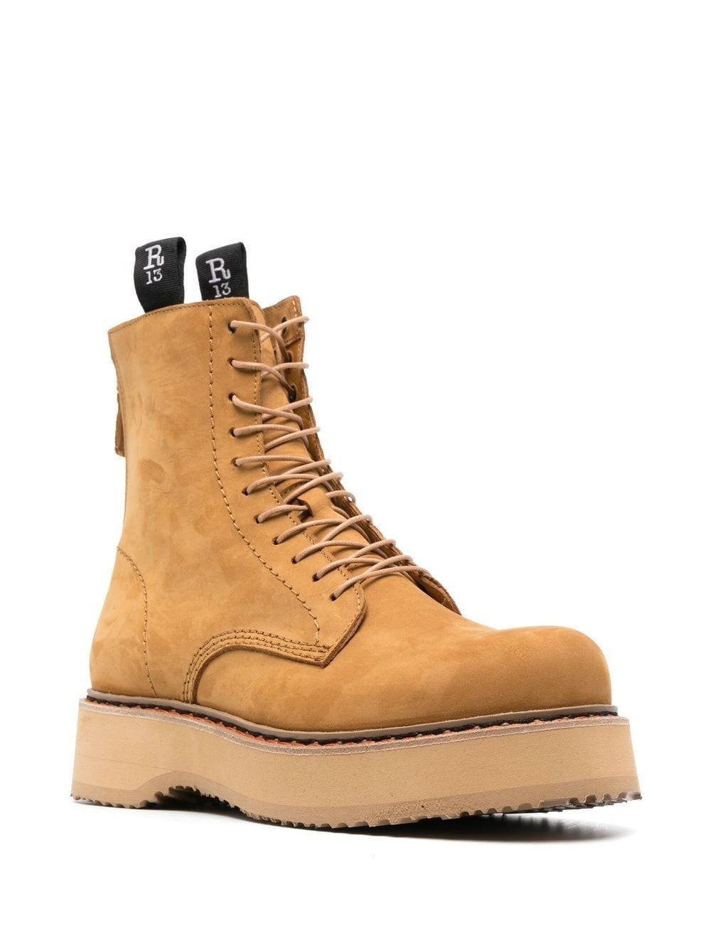 suede combat boots - 2