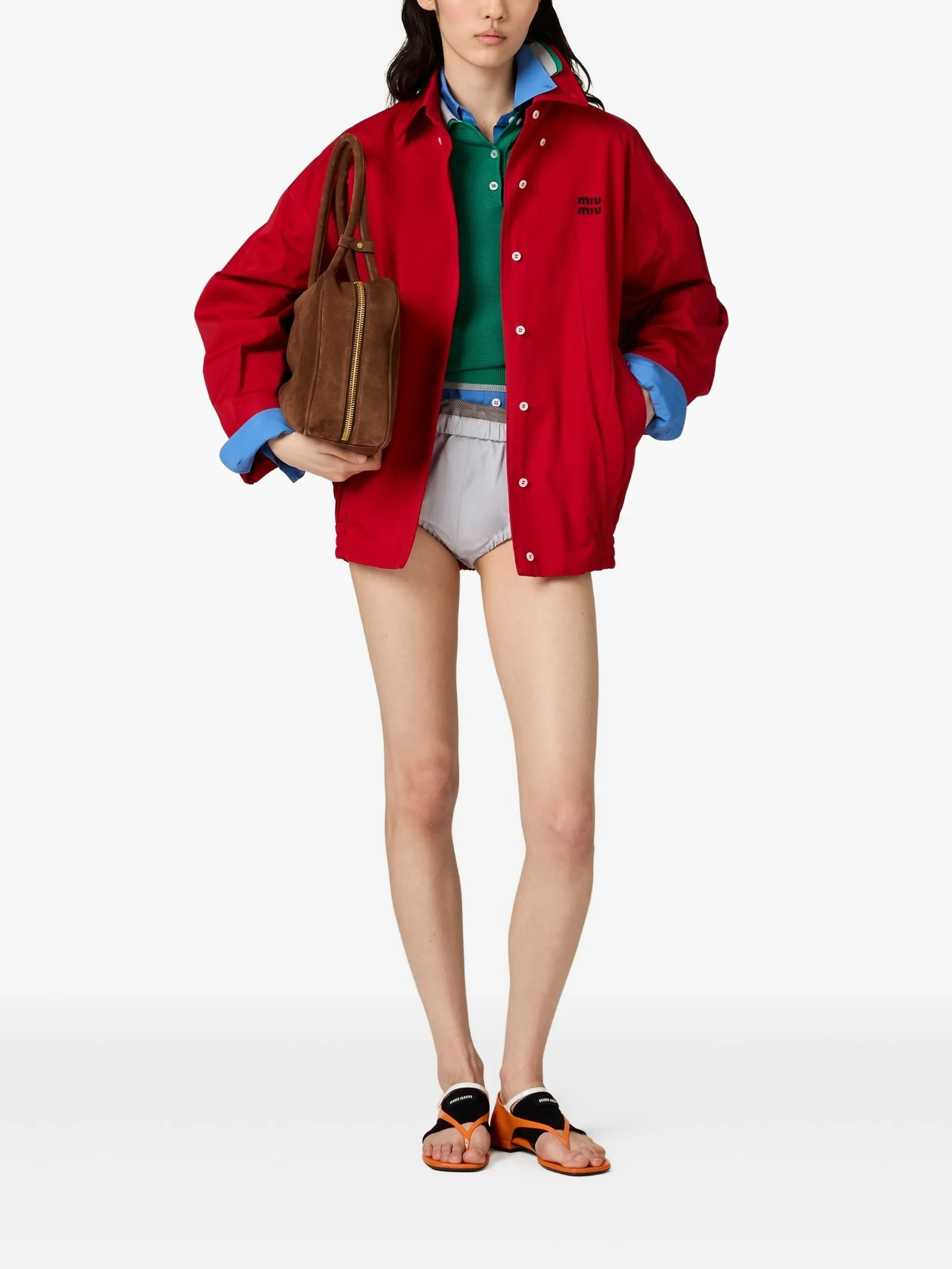 poplin bomber jacket - 2