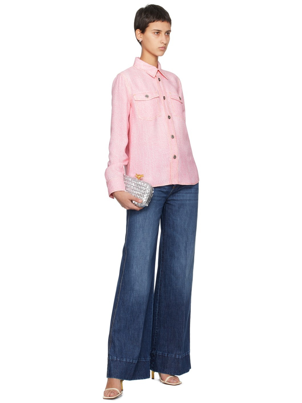 Pink Printed Shirt - 4