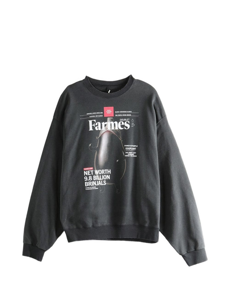 Farmes Magazine Cover printed sweatshirt 1