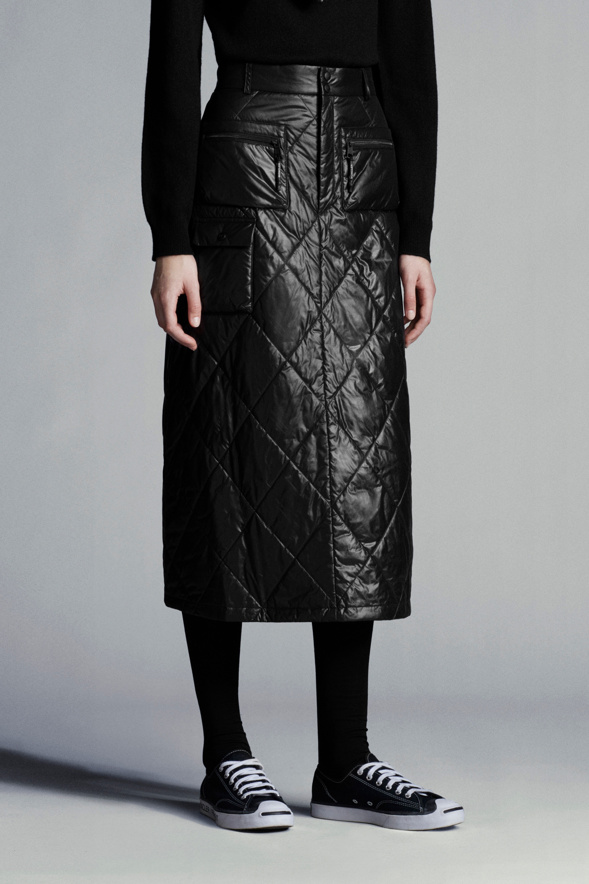 Diamond Quilted Skirt - 3