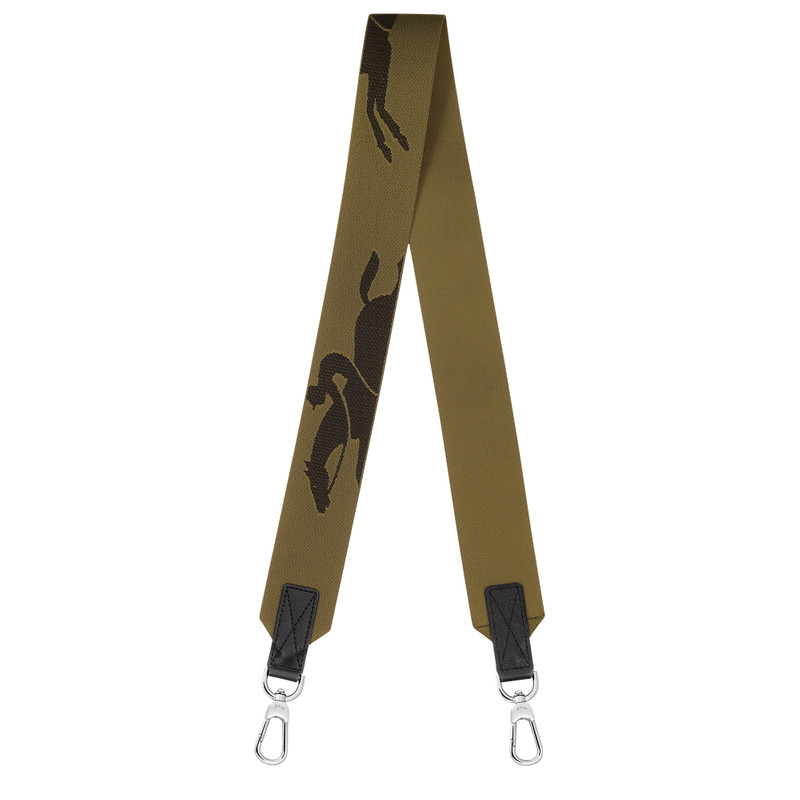 Longchamp 3D Shoulder strap Artichoke - Canvas 1