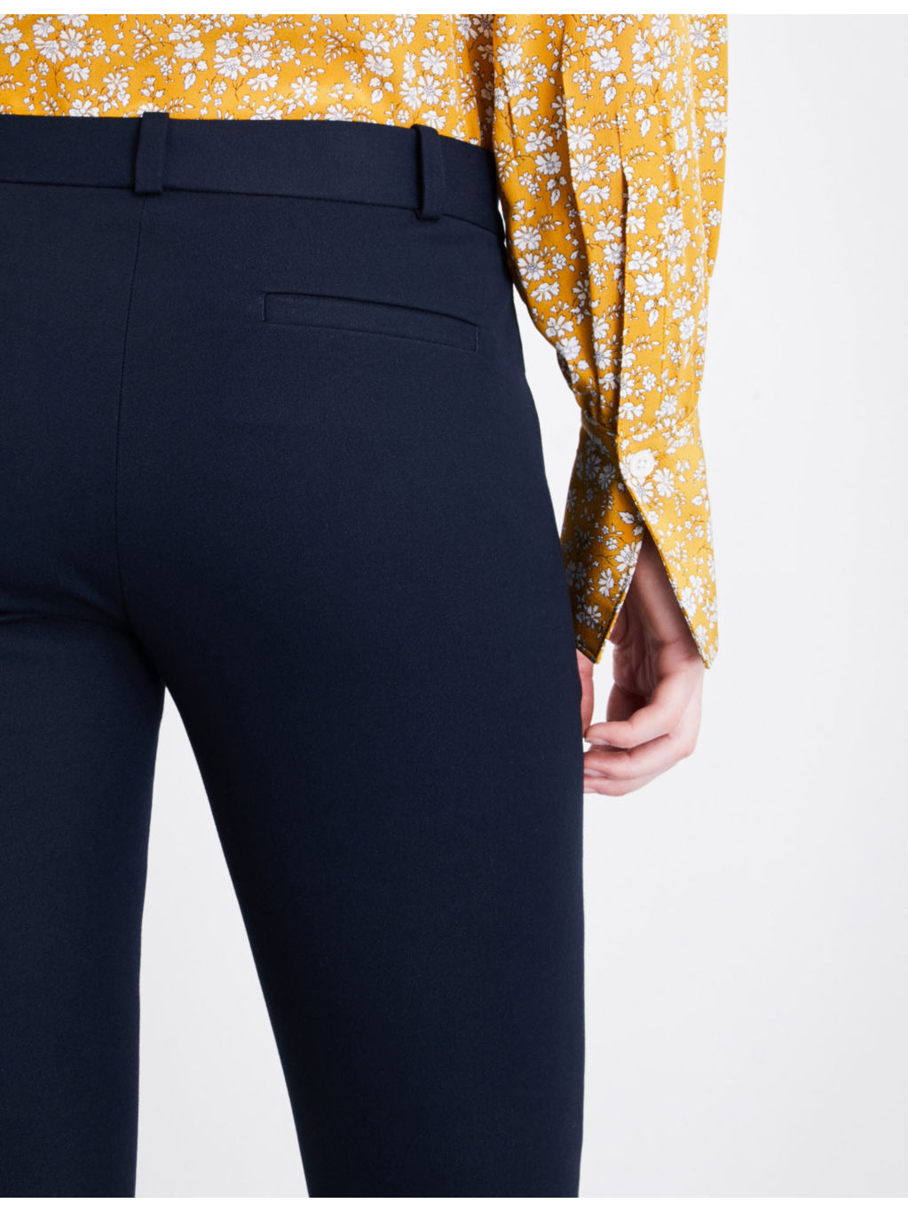 New Eliston tapered stretch-gabardine trousers - 6