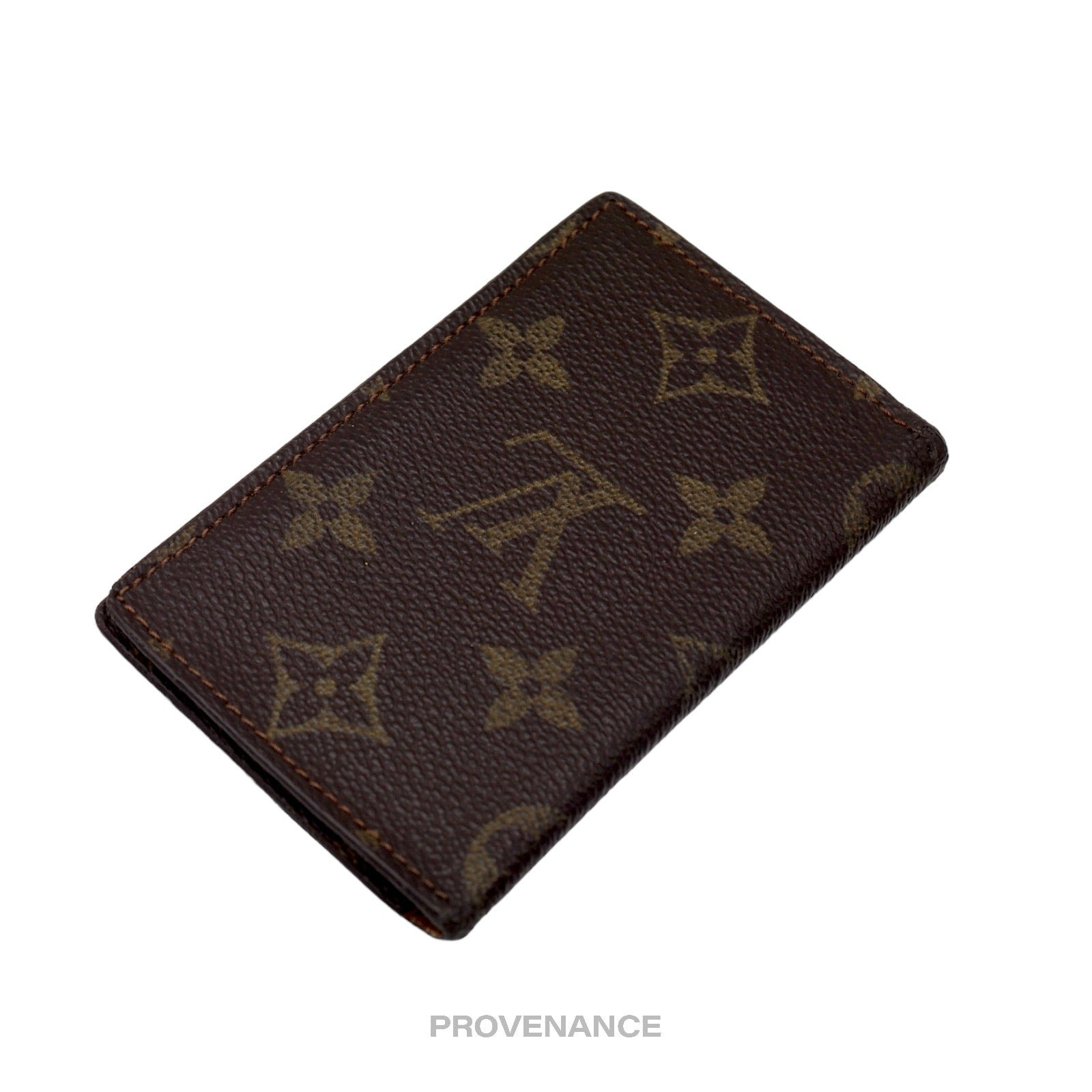 Louis Vuitton Pocket Organizer Card Wallet - Monogram Small "f" - 4
