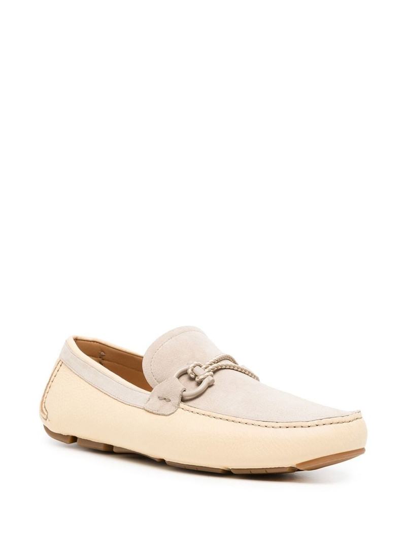 FERRAGAMO Gancini leather loafers outlook