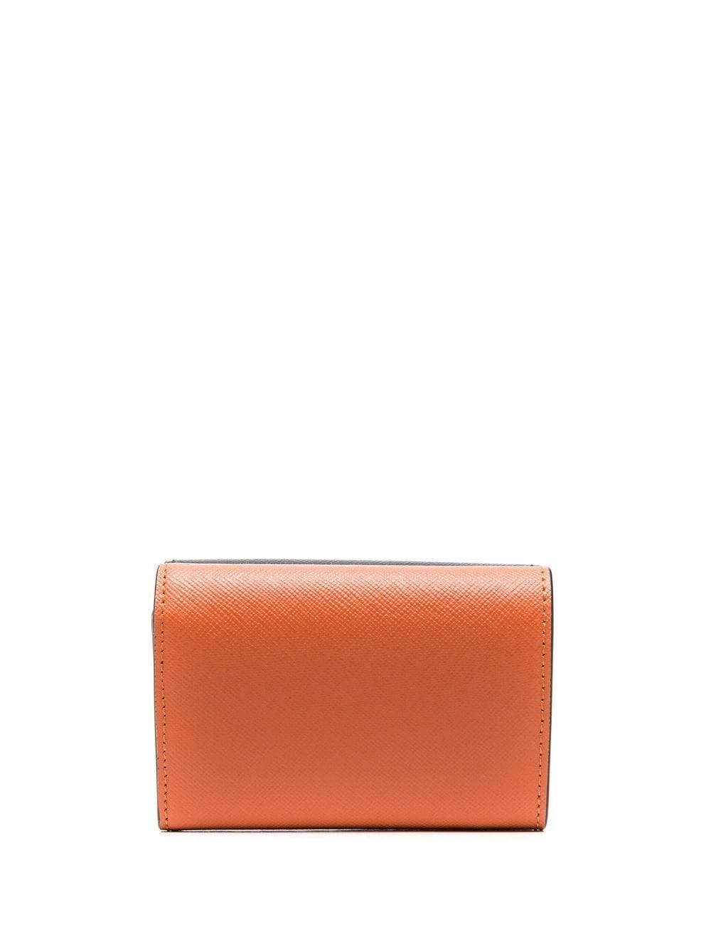 colour-block tri-fold wallet - 2