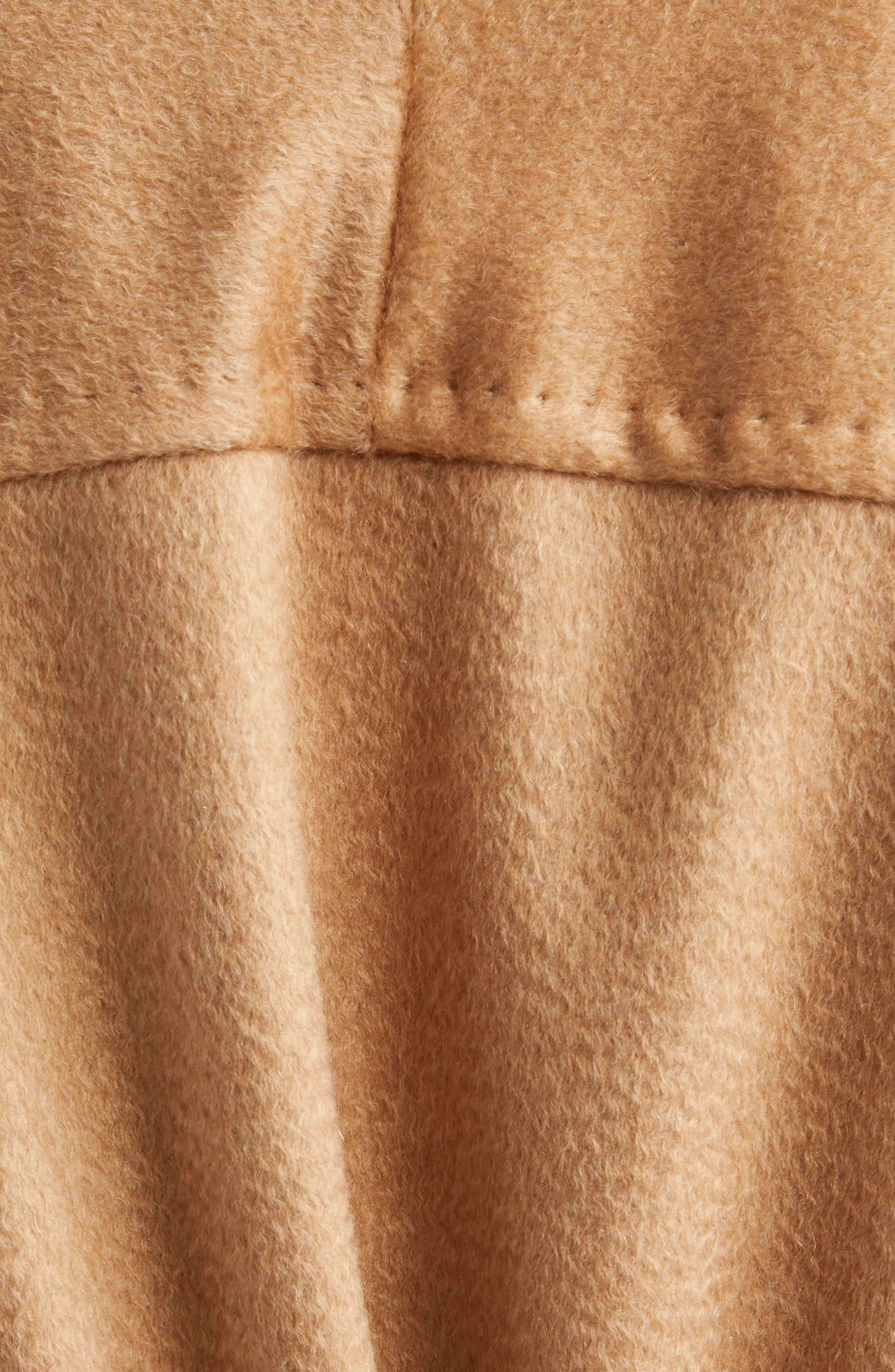 Max Mara Filato Belted Camel Hair Wrap Coat at Nordstrom - 6