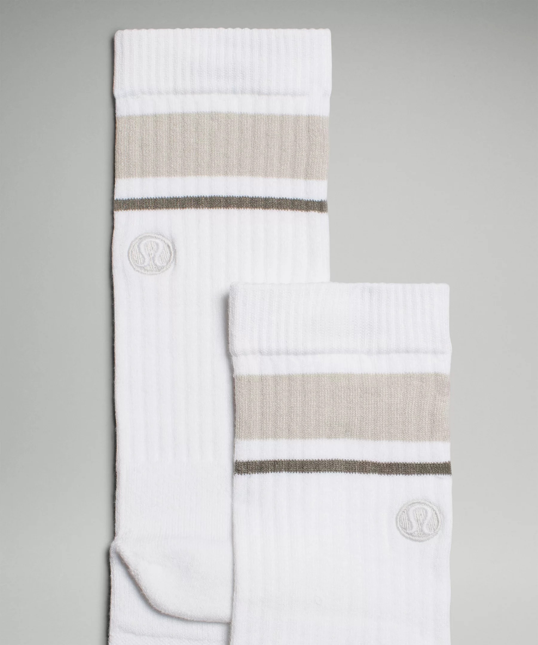 Men's Daily Stride Ribbed Comfort Crew Socks - 2