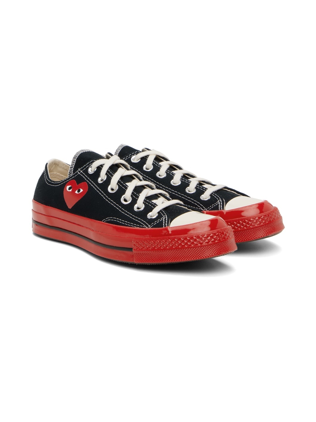 Black & Red Converse Edition Chuck 70 Sneakers - 4