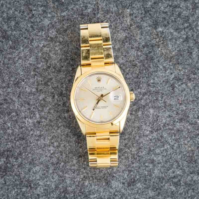 Rolex Date Ref 15505 Yellow Gold Shell - 6