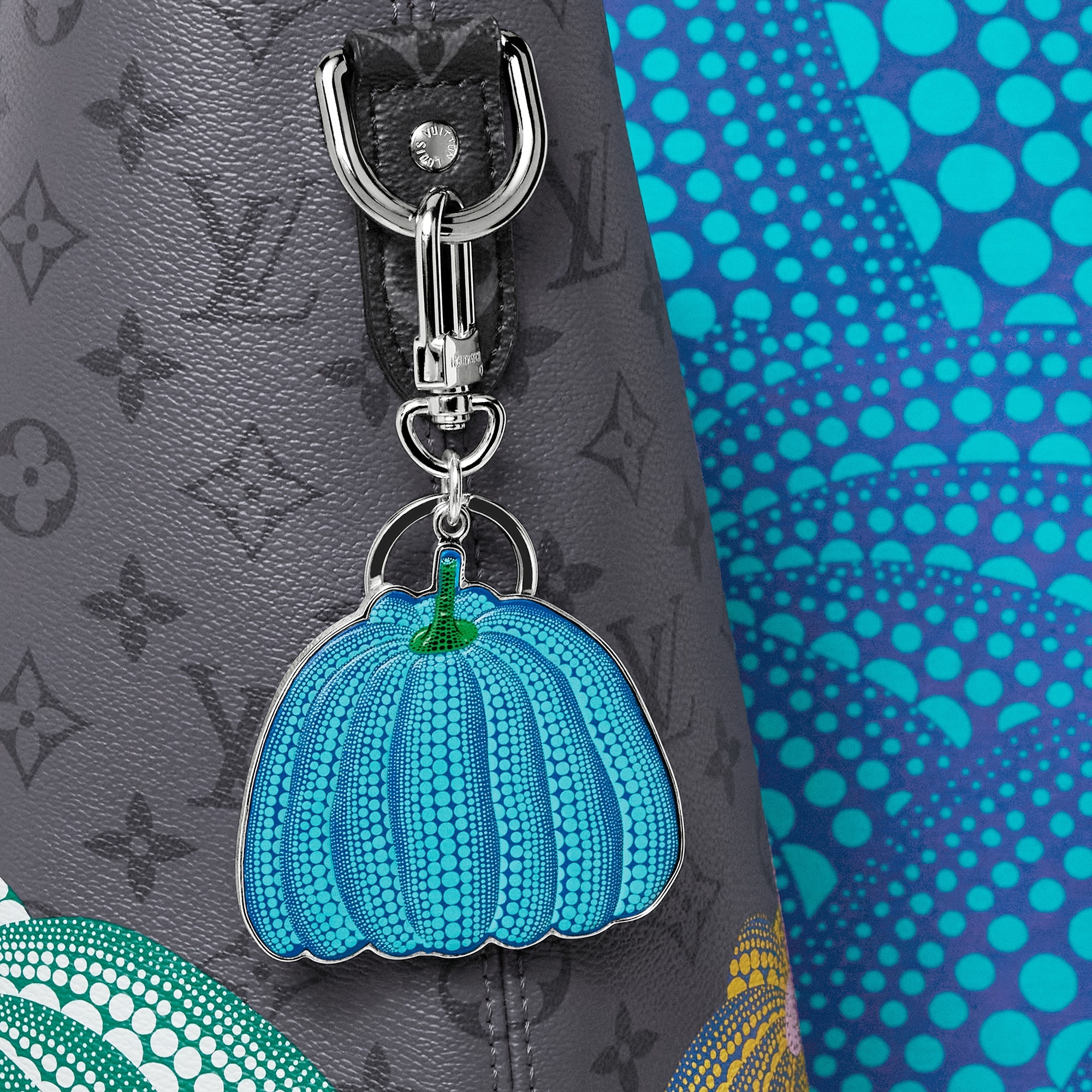 LV x YK Pumpkin Key Holder & Bag Charm - 2
