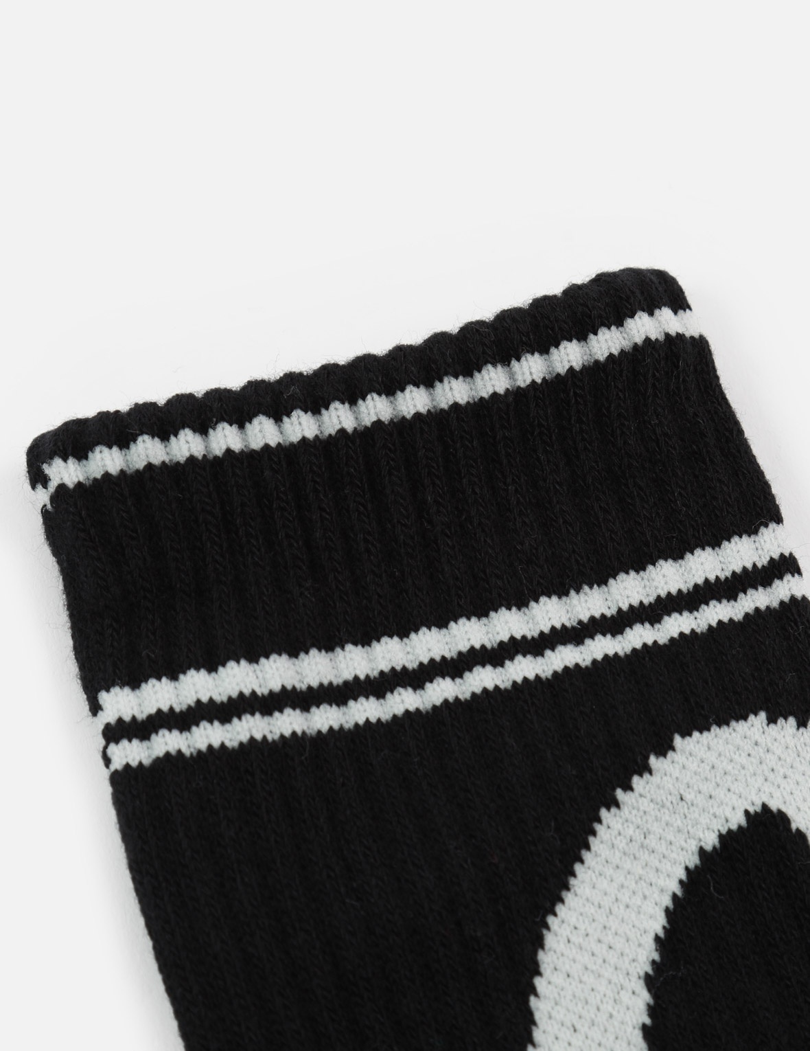 SEAGULL AND LOGO JACQUARD LONG SOCKS - 2