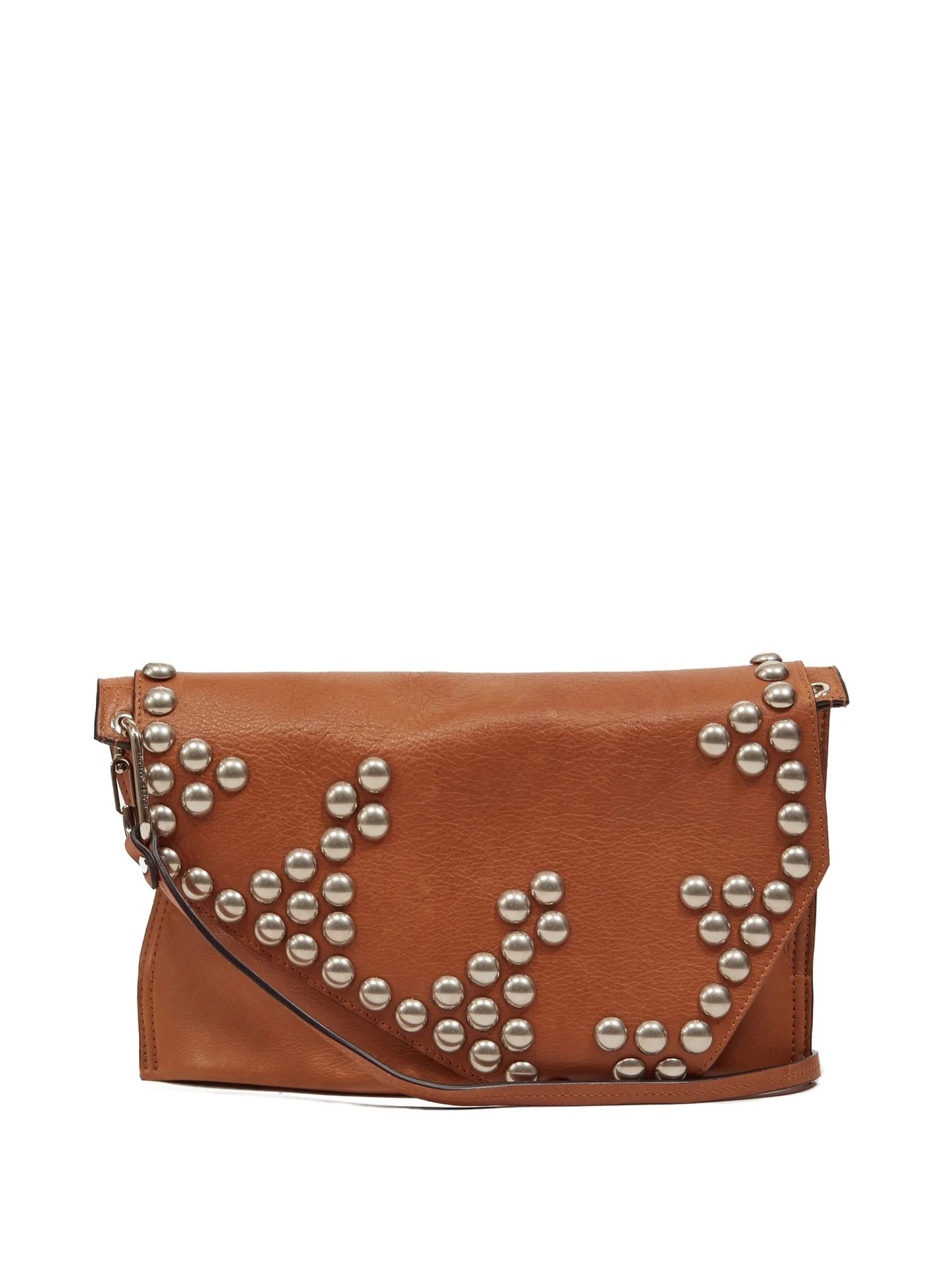 Tryne studded leather cross-body bag - 1