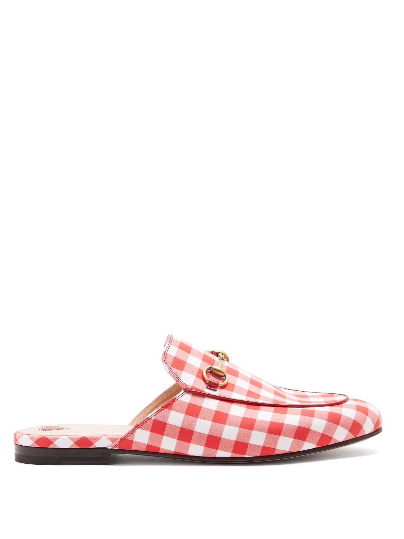 Princetown gingham loafers - 1