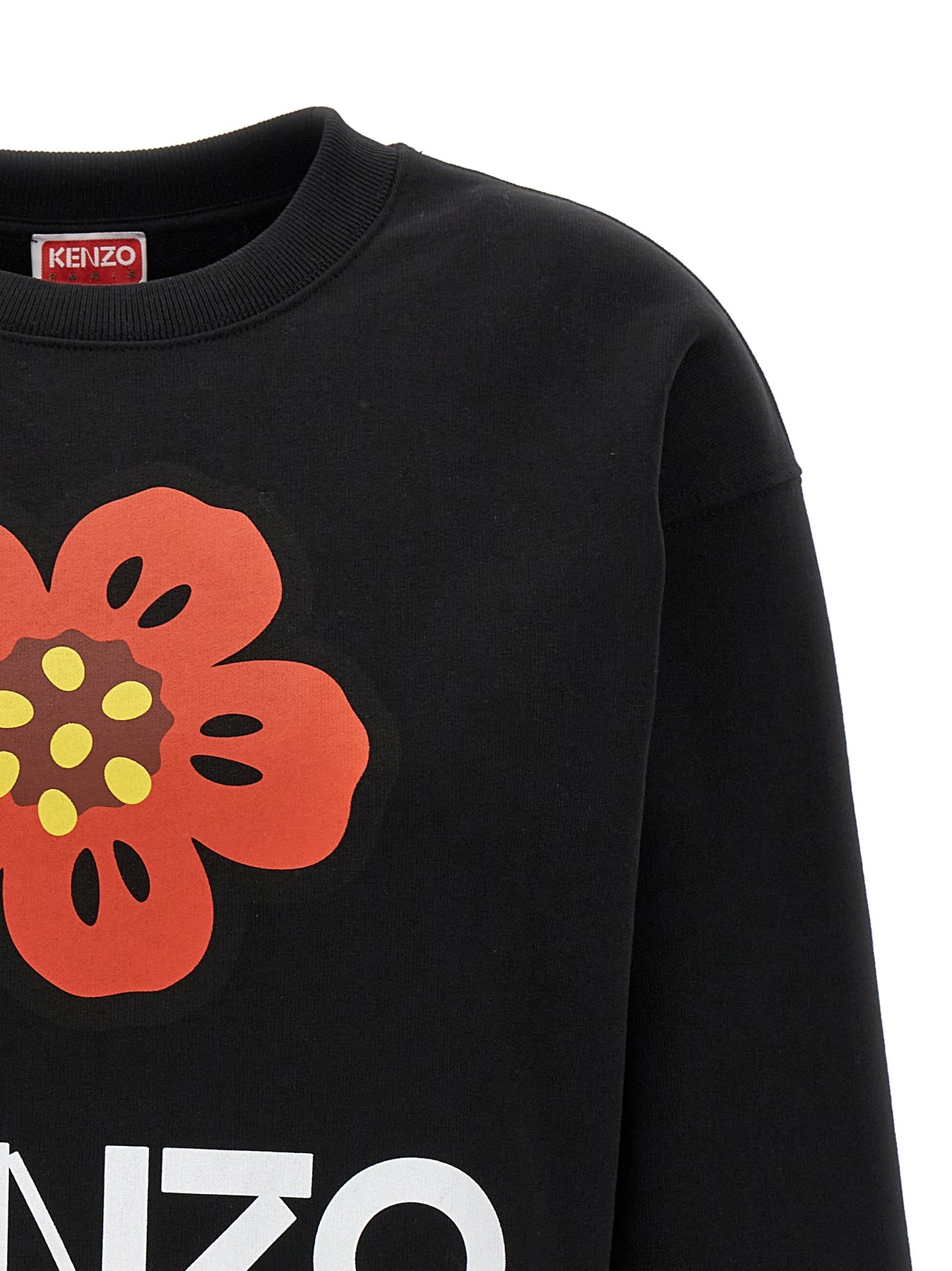 Boke Flower Sweatshirt Black - 3
