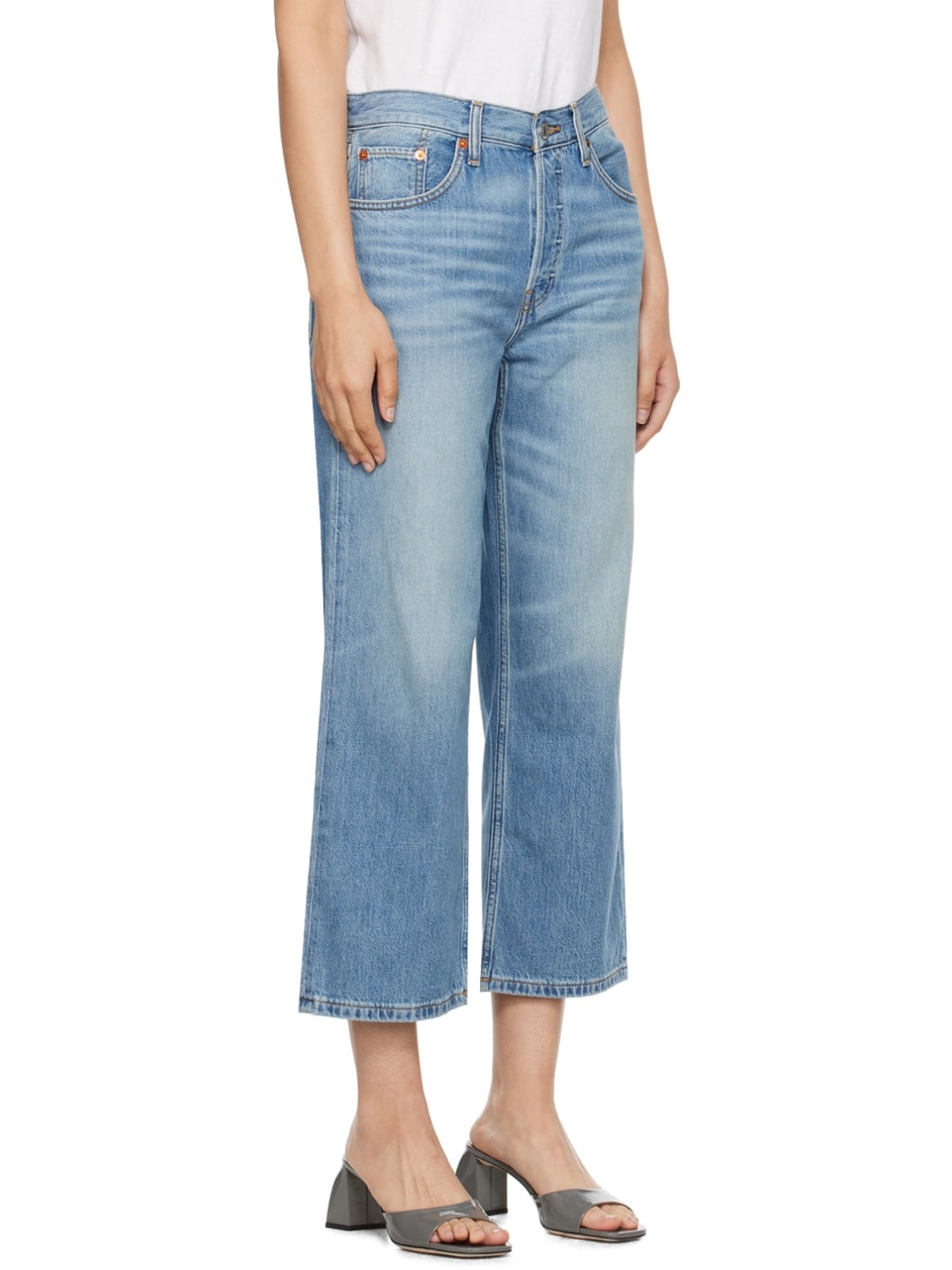 Blue Loose Jeans - 2