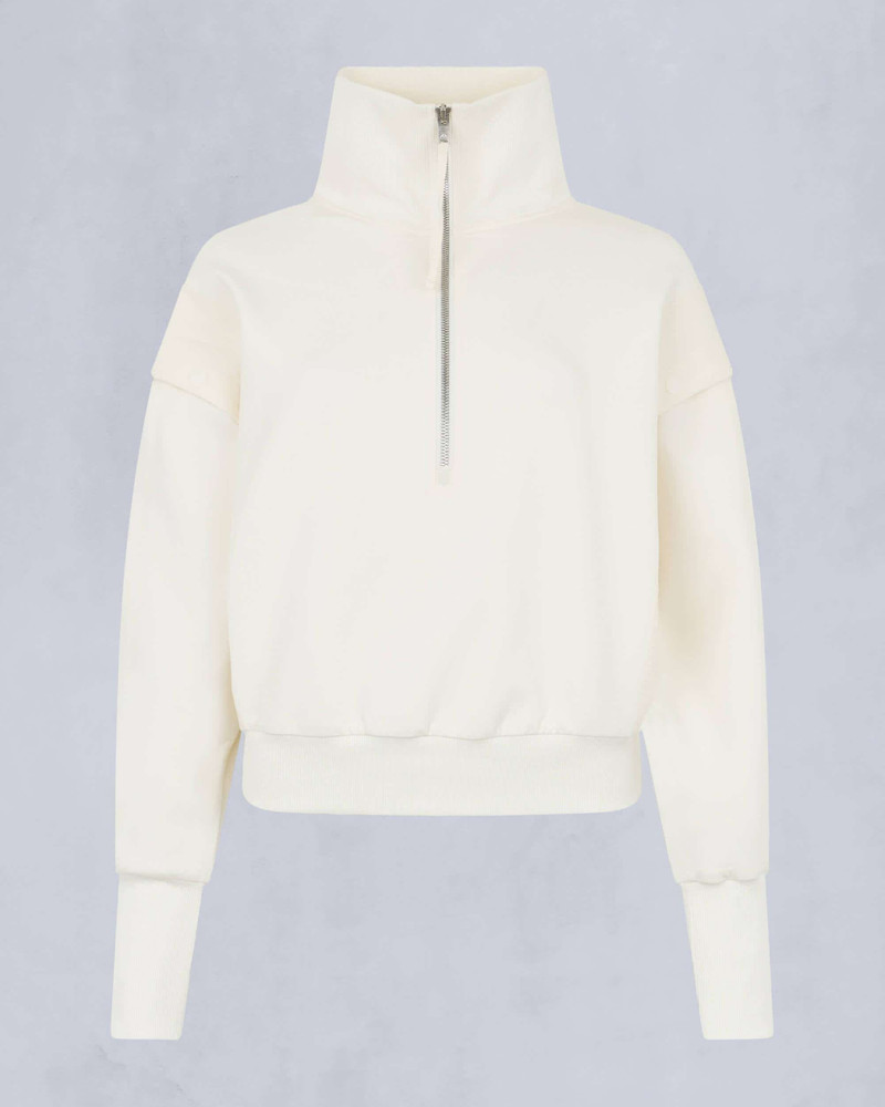 MIXMEDIA QUARTER-ZIP SWEATER 1