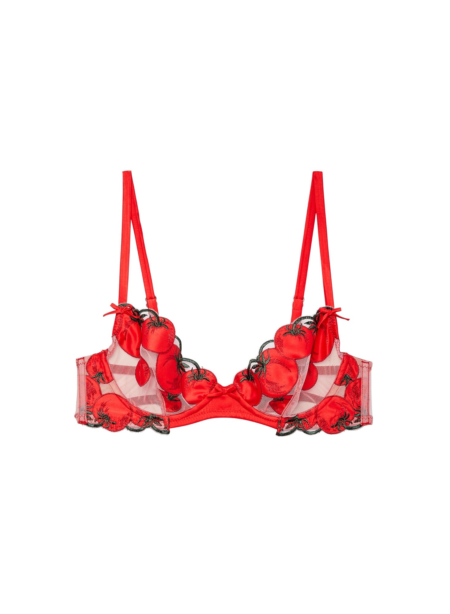 Pomodoro Embroidery Demi Bra - 1