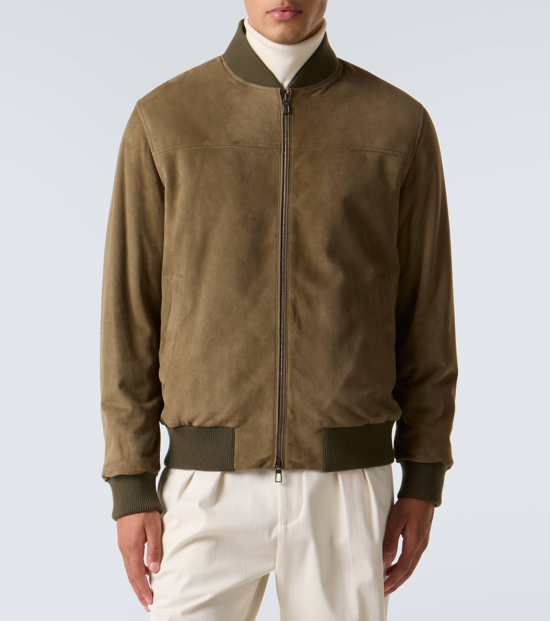 Ivy leather bomber jacket - 3