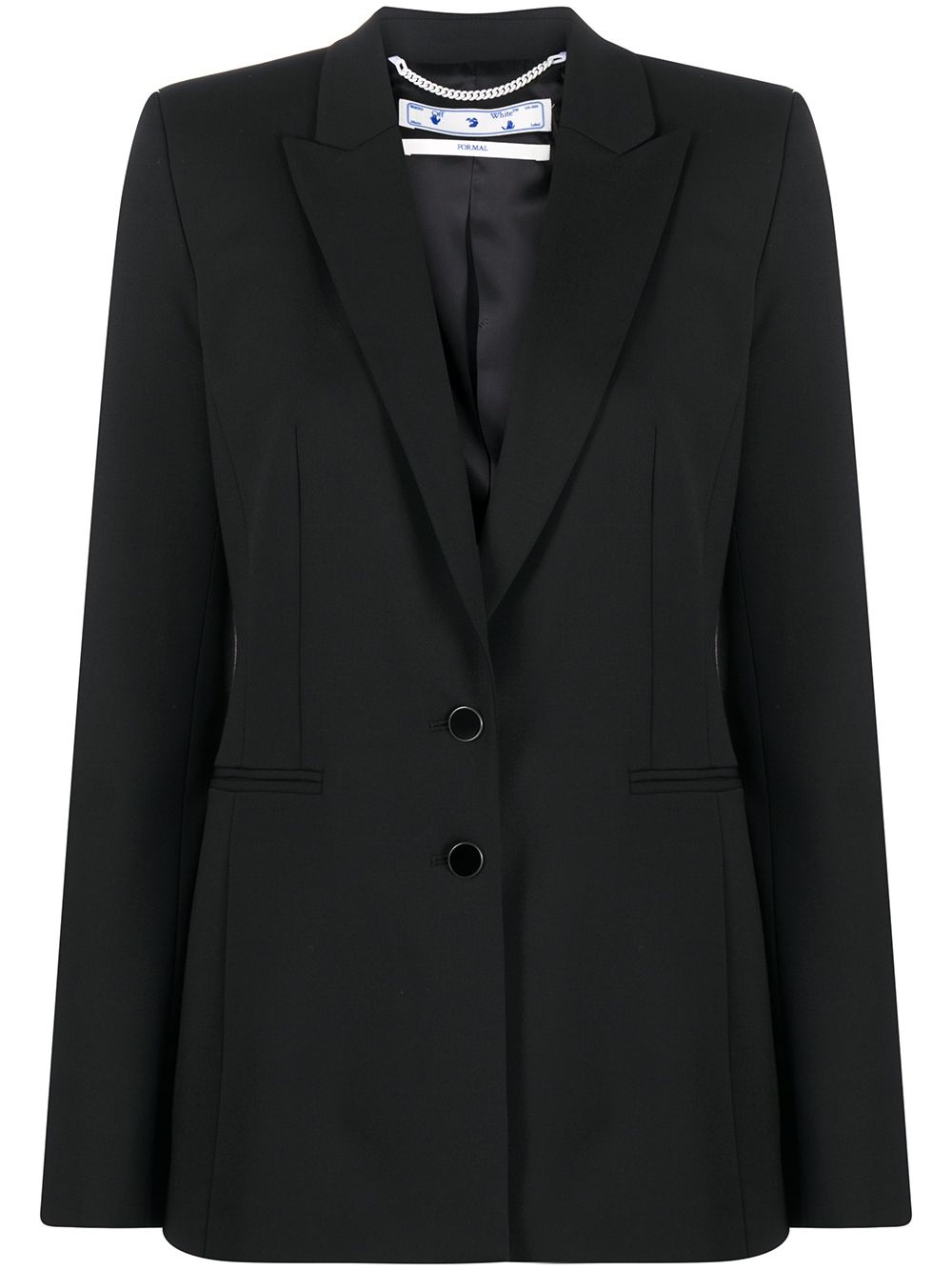 tailored graphic jacket - 1